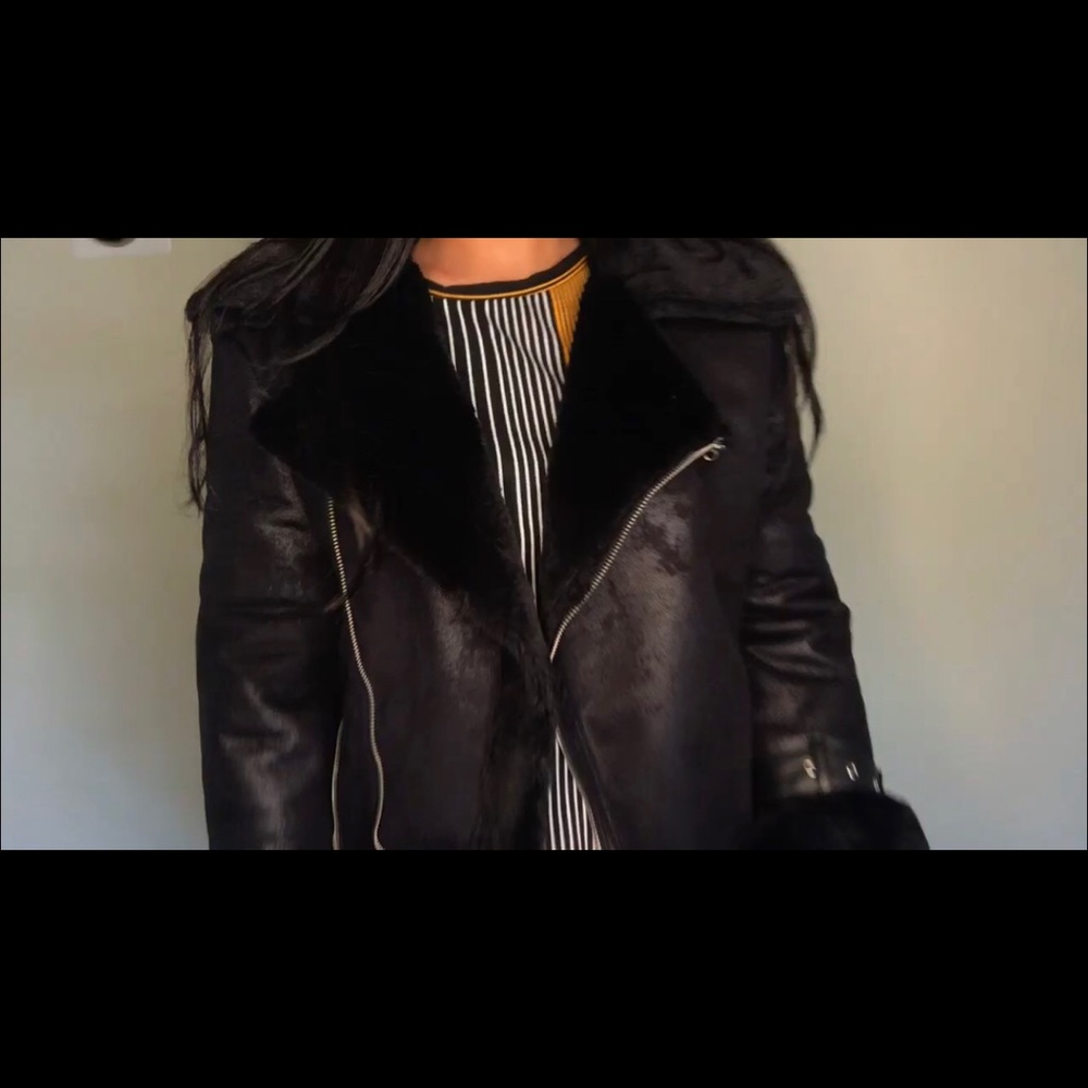 Leather jacket